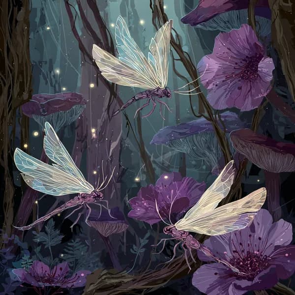 Fairy Grunge Forest Spirits Fantasy Design