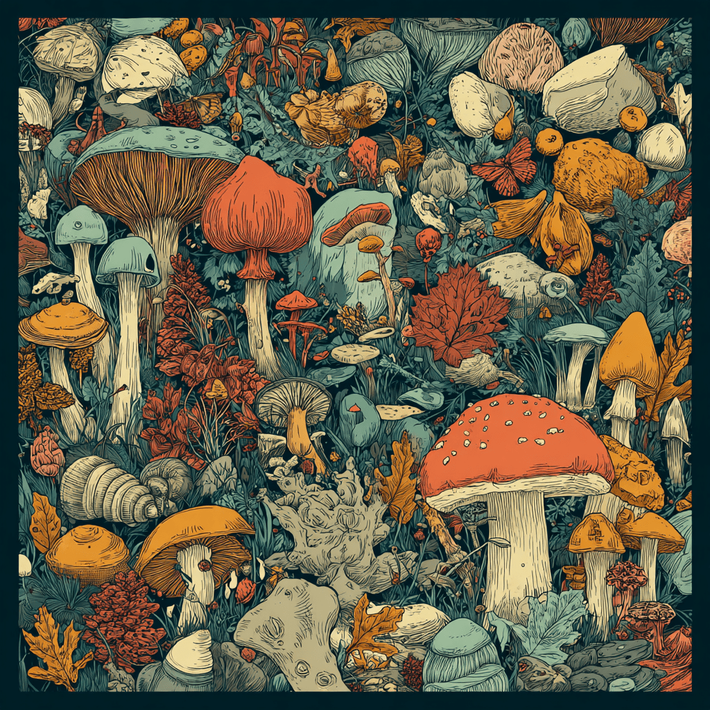 Goblincore Nature Treasure Collection Earthy Art