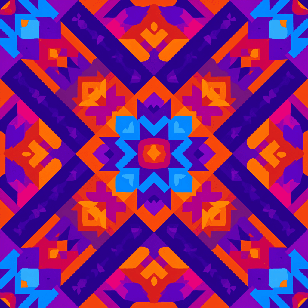 Bold Pop Fashion Abstract Pattern Design