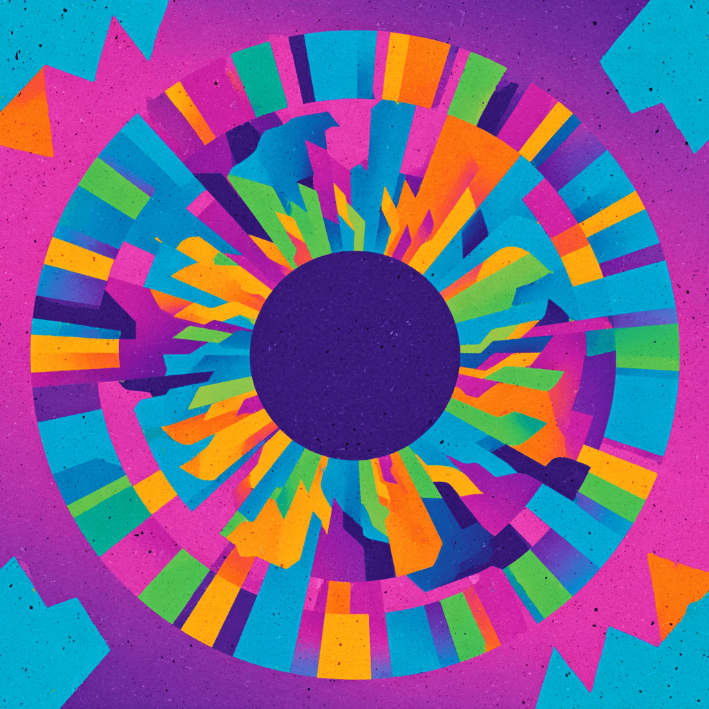 Gorpcore Rave Technical Outdoor Abstract Pattern