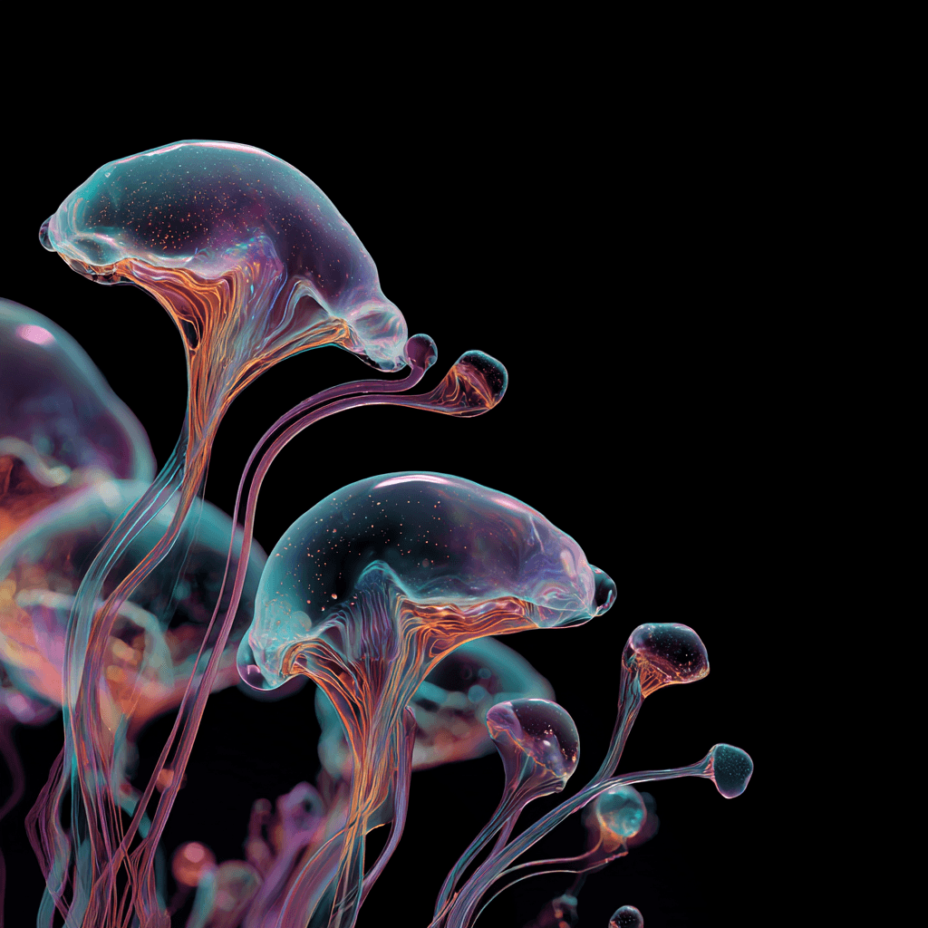 Aliencore Opalescent Cosmic Iridescent Design