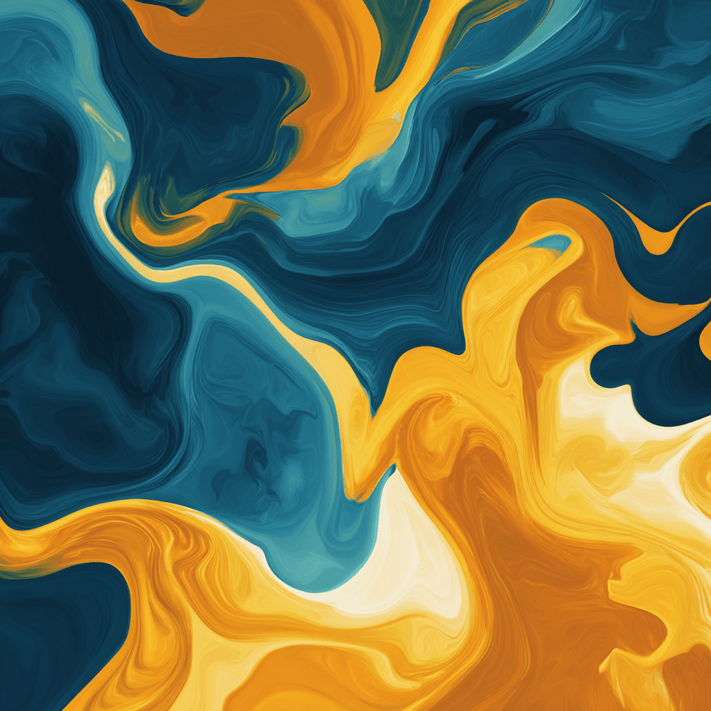 Psychedelic Acid Swirl Abstract Pattern