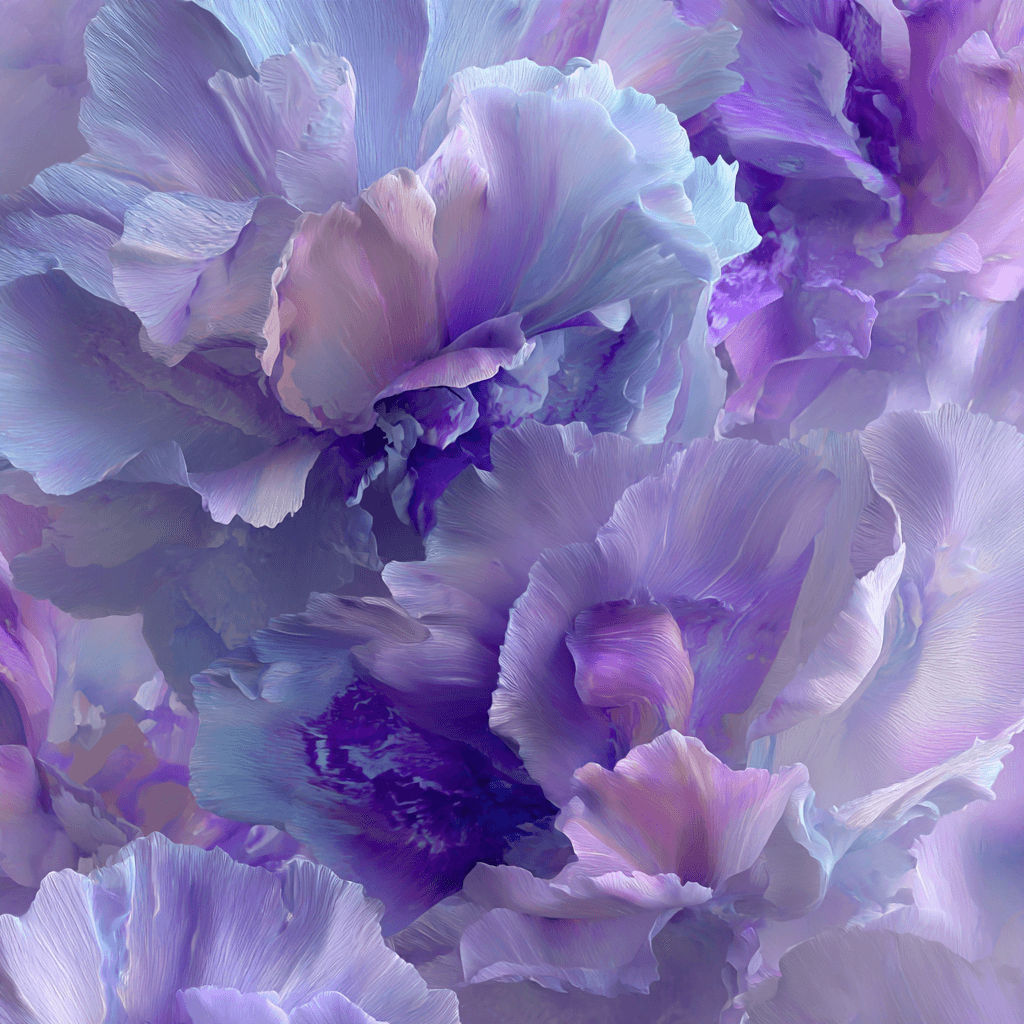 Amethyst Orchid Dreamy Floral Purple SS2026 Design